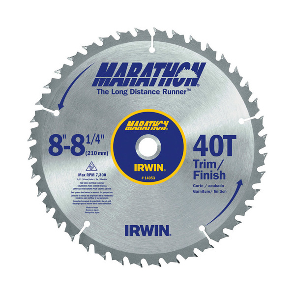 Irwin MITR/TABLE SAW BLADE 40T 14053